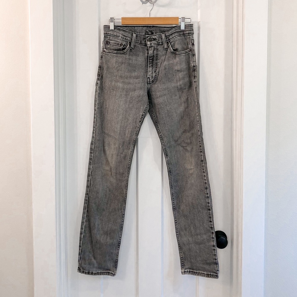 Levi’s Gray 511 Straight Leg Jeans Size 30x32